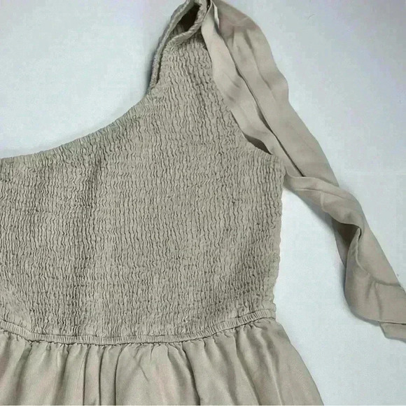ZESICA Women's Summer Boho One Shoulder Sleeveless Dress- ruffle- Size Small - Picture 7 of 10